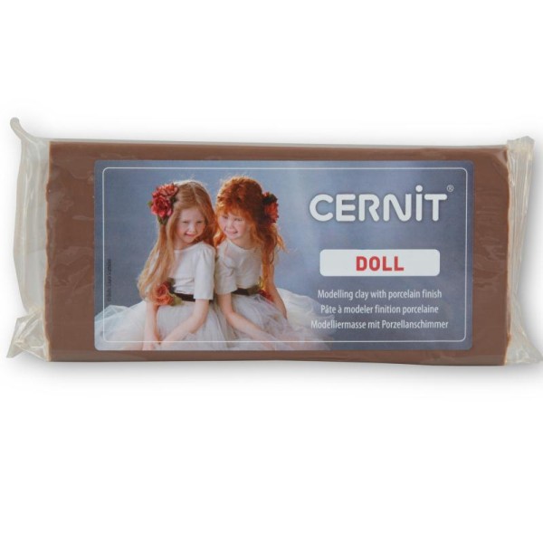 Pâte polymère Cernit Doll  (poupées, bébés) (Conditionnement 500 g), (Cernit Doll - Couleur  Amande) - Photo n°3