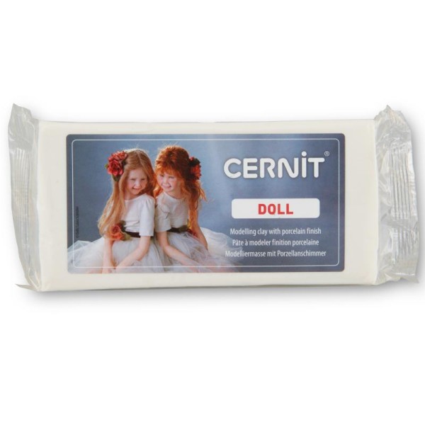 Pâte polymère Cernit Doll Poupées - Blanc - 500 g - Photo n°2