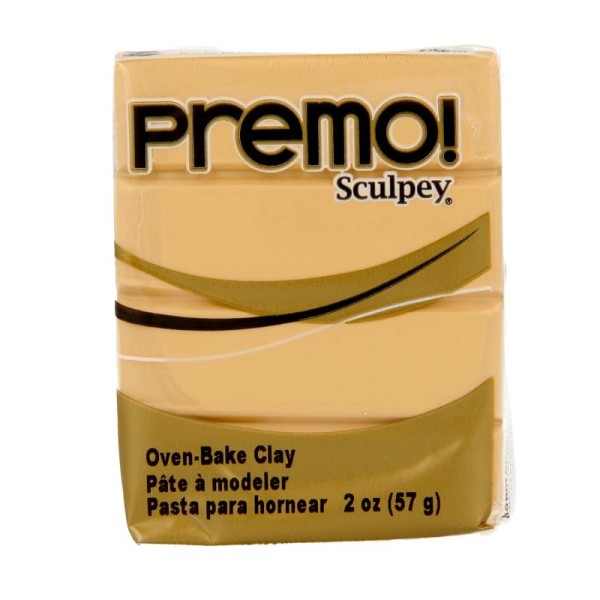 Pâte polymère Sculpey Premo (Conditionnement 57 g), (Couleurs Sculpey Premo Beige) - Photo n°3