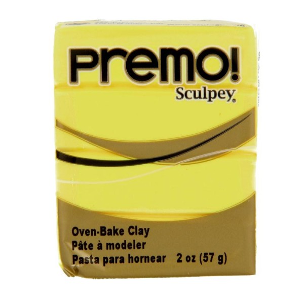 Pâte polymère Sculpey Premo (Conditionnement 57 g), (Couleurs Sculpey Premo Sunshine) - Photo n°2