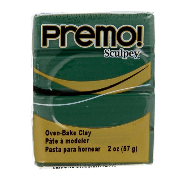 Pâte polymère Sculpey Premo (Conditionnement 57 g), (Couleurs Sculpey Premo Jungle) - Photo n°2