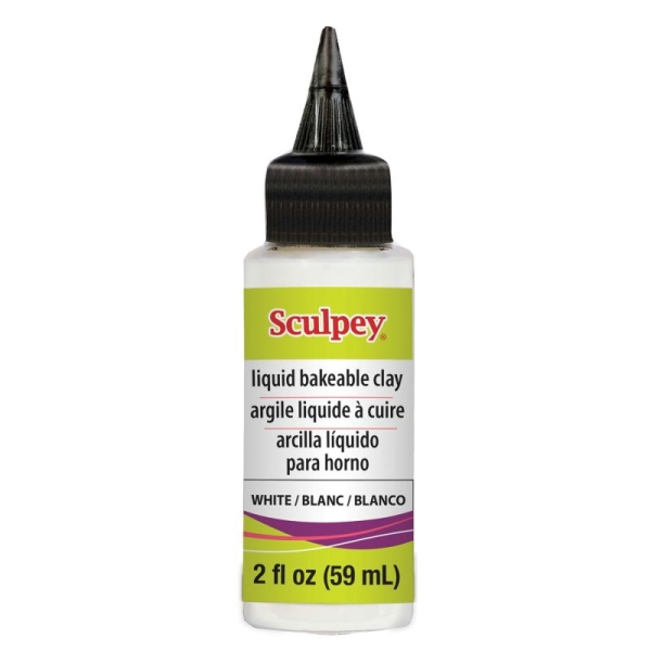 Polymère liquide Sculpey (Conditionnement 59 ml), (Couleurs Sculpey Liquide Blanc) - Photo n°4