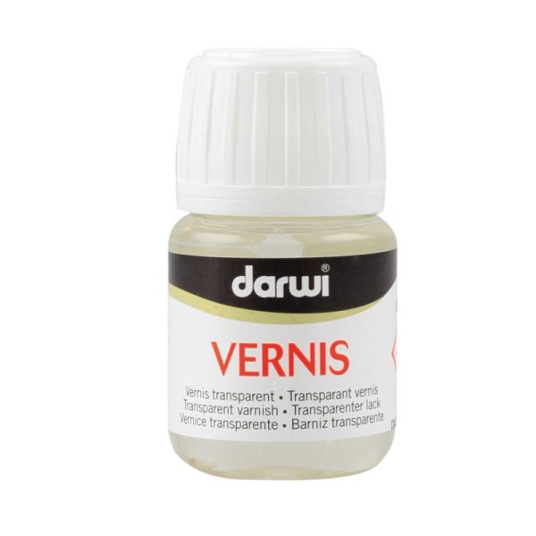 Vernis à l'alcool Darwi (Conditionnement Vernis et peintures 30 ml), (Rendu Satiné) - Photo n°3