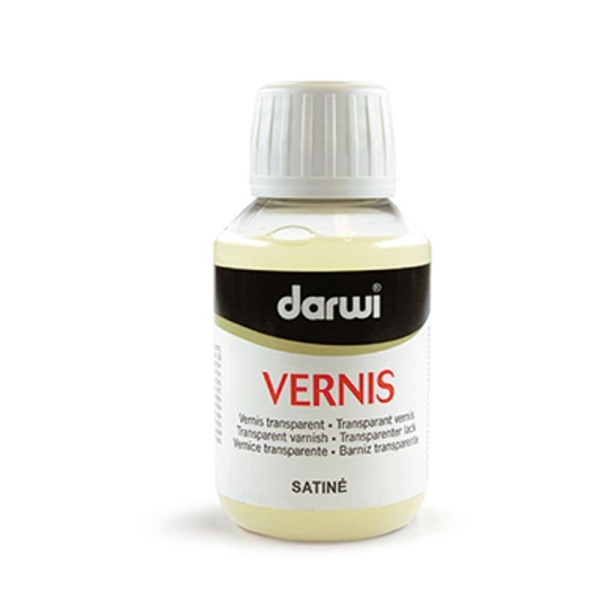 Vernis à l'alcool Darwi (Conditionnement Vernis et peintures 100 ml), (Rendu Satiné) - Photo n°2