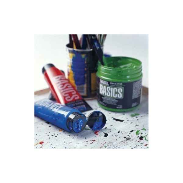 Liquitex Basics Pack de 6 Tubes de Peintures acryliques 22 ml Assorties - Photo n°1