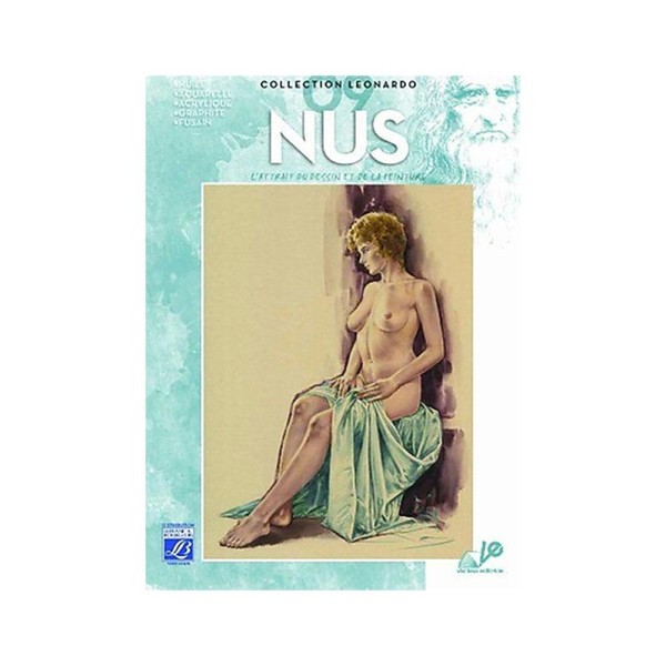 Lefranc & Bourgeois Léonardo n°9 Album d'étude Peindre les Nus - Photo n°1