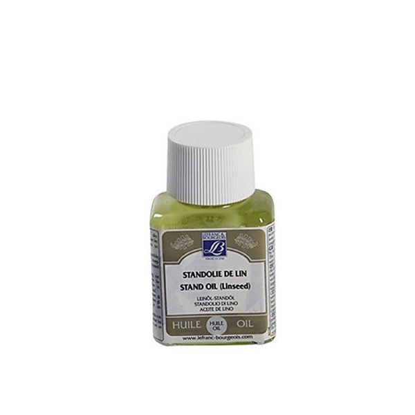 Lefranc & Bourgeois Peinture Additif huile standolie de lin Flacon 75 ml Transparent - Photo n°1
