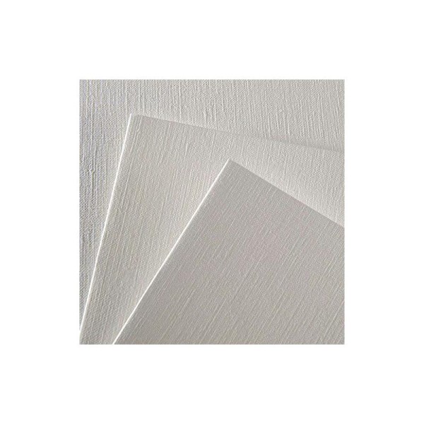 Canson Figueras Bloc à dessin 10 feuilles 290g Grain toile de lin 24 x 33 cm Blanc naturel - Photo n°1