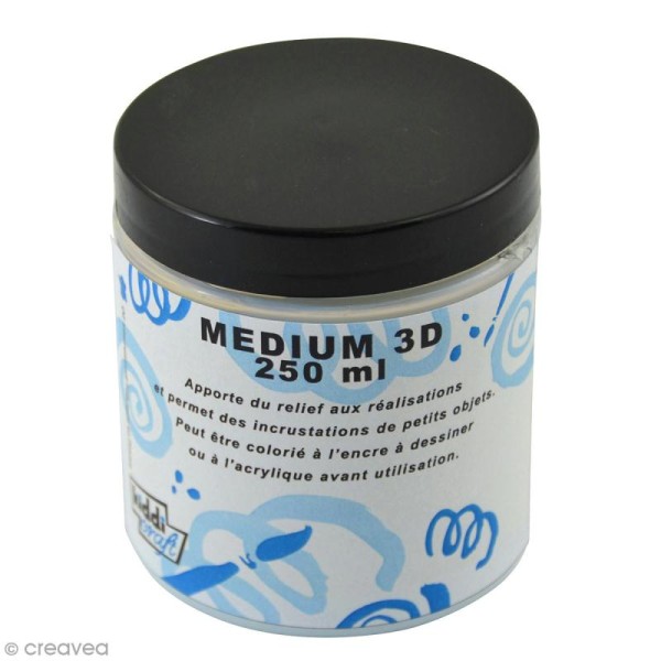 Médium 3D - 250 ml - Photo n°1