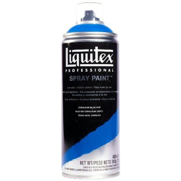 Liquitex 02422 Bombe de peinture aérosol 400 ml Bleu de ceruleum imitation - Photo n°1