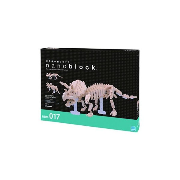 Nanoblock - NBM-017 - Squelette de Triceratops - 700 pièces - Photo n°1