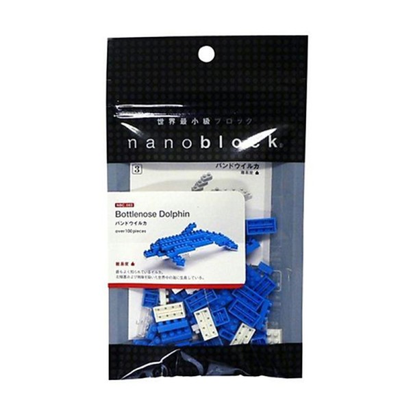 Nanoblock - Nbc-003 - Jeu De Construction - Bottlenose Dolphin - Photo n°1
