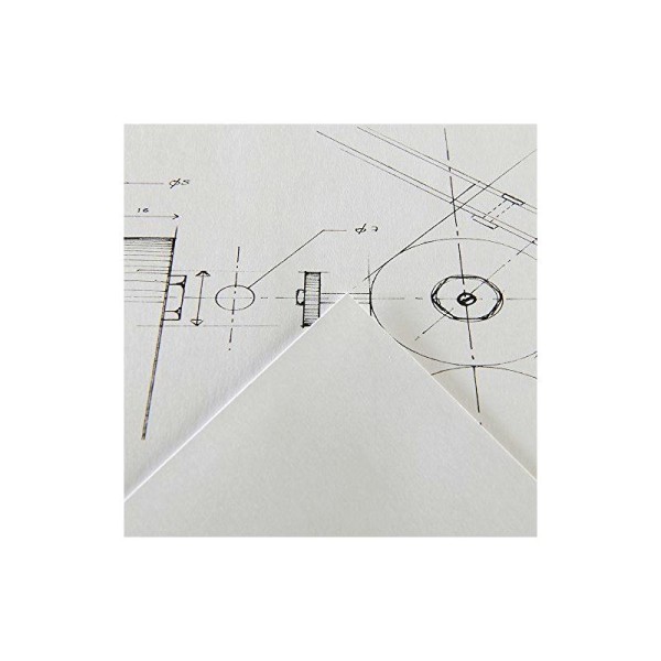 Canson Lavis Technique 200031114 Papier à dessin A3 29,7 x 42 cm 160g/m  Blanc Lot de 250 feuilles