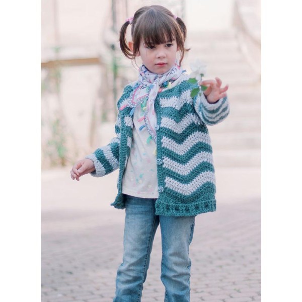 Mini-dressing au crochet pour enfants - Photo n°3