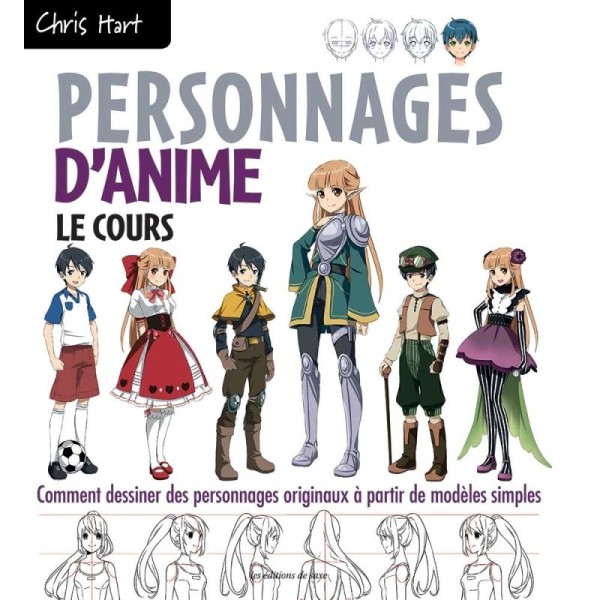 Personnages d'animes - Cours de dessin - Photo n°1