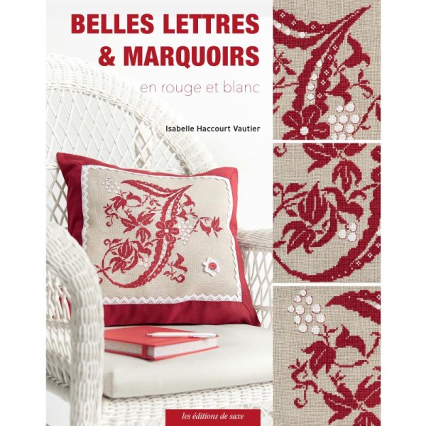 Belles lettres & marquoirs en rouge et blanc - Photo n°1