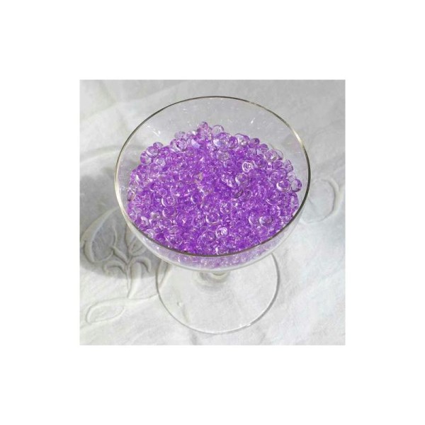 Perles de pluies violettes.  vendues par sachet de 40 g - Photo n°1