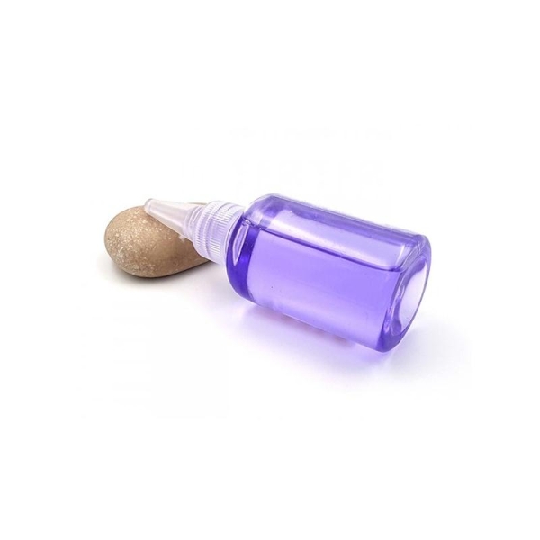 Huile Colorée Violette 100ml Pour Créations Fioles Ou Moules Shaker - Photo n°1