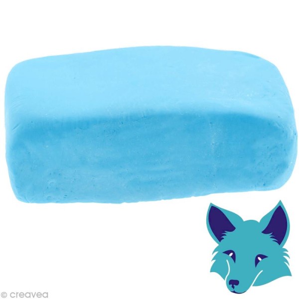 Porcelaine froide Fox Bleu fluo - 250 g - Photo n°1