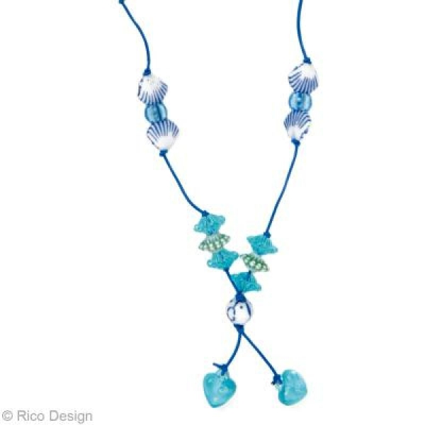 Kit bijoux - DIY Jewelry Beads - Lilas / Rose - Photo n°3