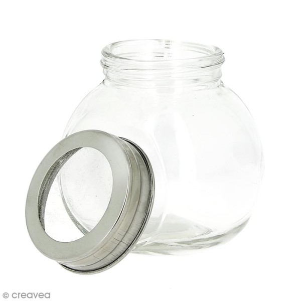 Pot à épices en verre vide - 190 ml - Photo n°2