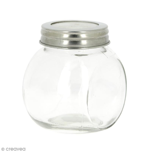 Pot à épices en verre vide - 190 ml - Photo n°1