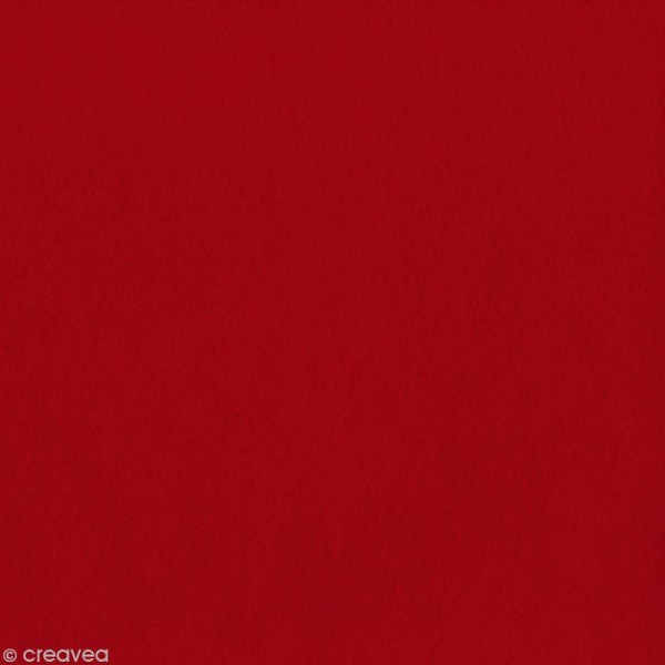 Feutrine Artemio 1 mm 30 x 30 cm - Rouge - Photo n°1
