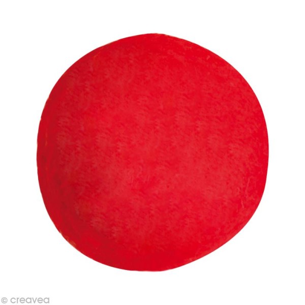 Boule rouge en feutrine à décorer 6 cm x 6 - Photo n°1