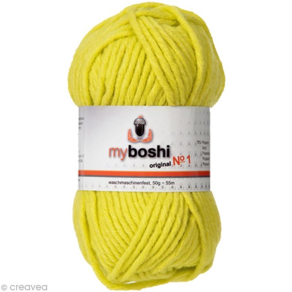 Laine à crocheter MyBoshi  n°1 - 115 Avocat - 50 gr x 55 m - Photo n°1