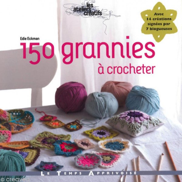 Livre crochet - 150 grannies à crocheter - Edie Eckman - Photo n°1