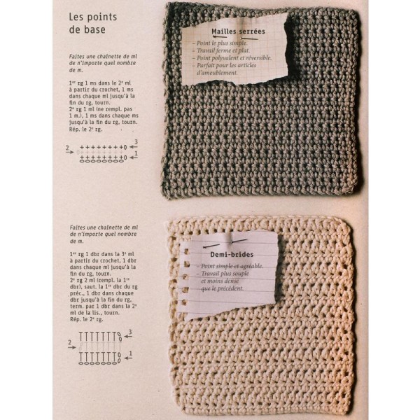 Livre crochet - Crochet facile en 20 leçons - Erika Knight - Photo n°3