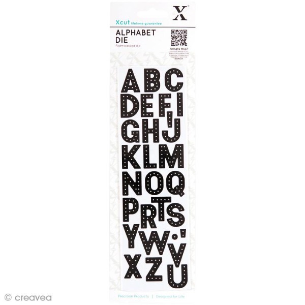 Dies X Cut - Alphabet vedette - Photo n°1