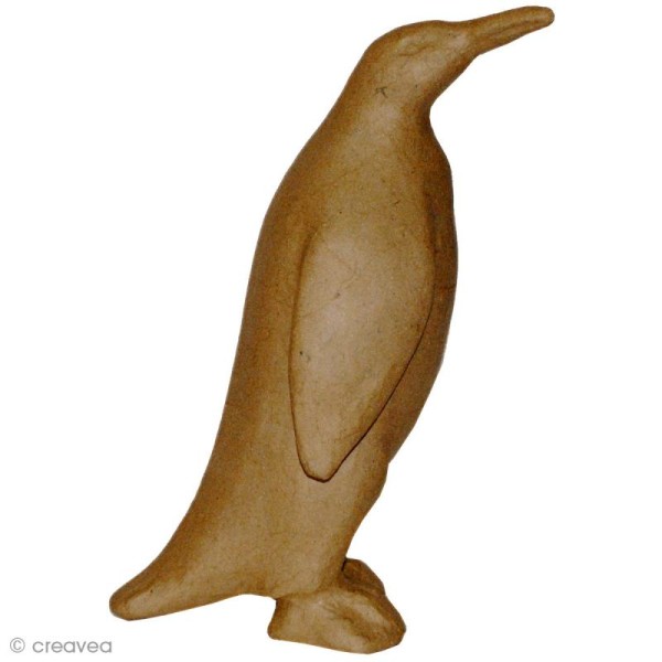 Pingouin en papier mâché - 70 cm - Photo n°1