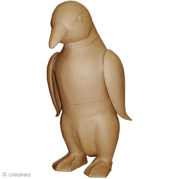 Pingouin en papier mâché - 1,26 m - Photo n°1