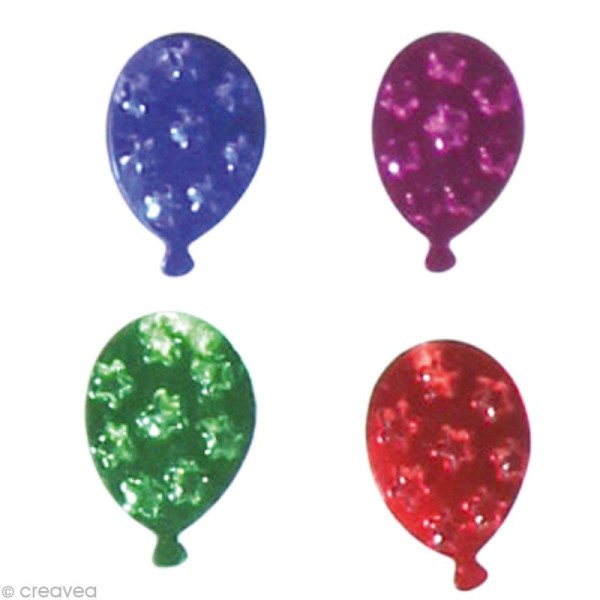 Confettis de table - Ballons x 5 g - Photo n°1