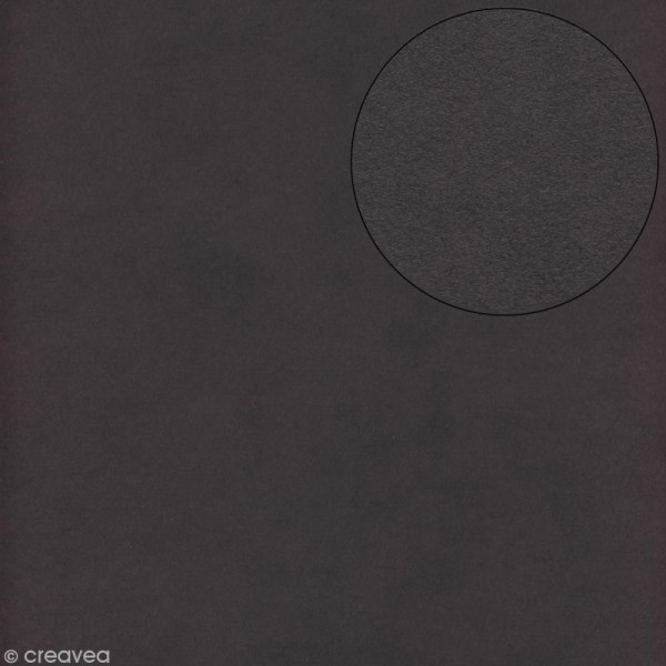 Papier scrapbooking Bazzill 30 x 30 cm - Lisse - Smoothies flinstone (gris pierre) - Photo n°1
