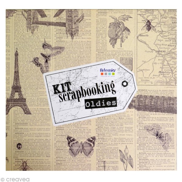Kit album scrapbooking Oldies - Photo n°1
