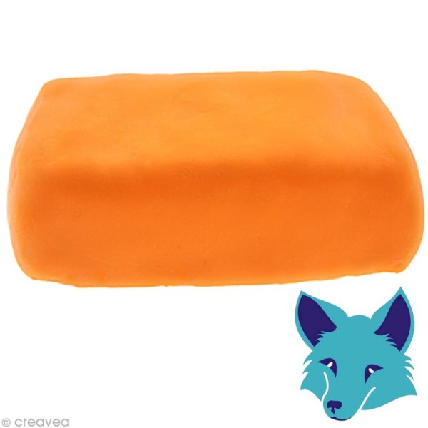 Porcelaine froide Fox Orange - 250 g - Photo n°1