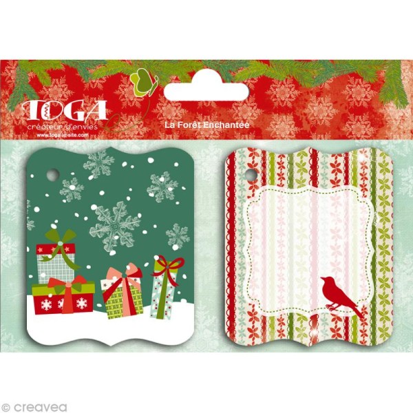 DIY Noël : tutoriel pour réaliser des étiquettes cadeaux en tissu - Marie  Claire
