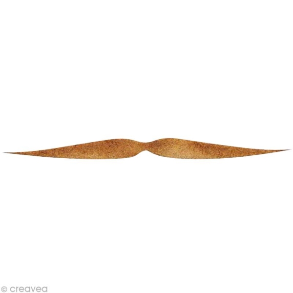 Forme en bois Moustache - N°8 - 5 cm - Photo n°1