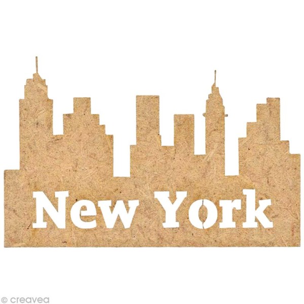 Forme en bois New York - New York City - 5 cm - Photo n°1