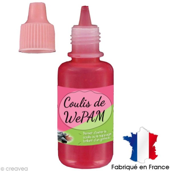 Faux coulis WePAM - Effet Fraise - 20 ml - Photo n°3