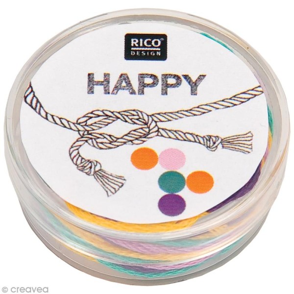 Mini kit bracelet brésilien - Happy - Photo n°1