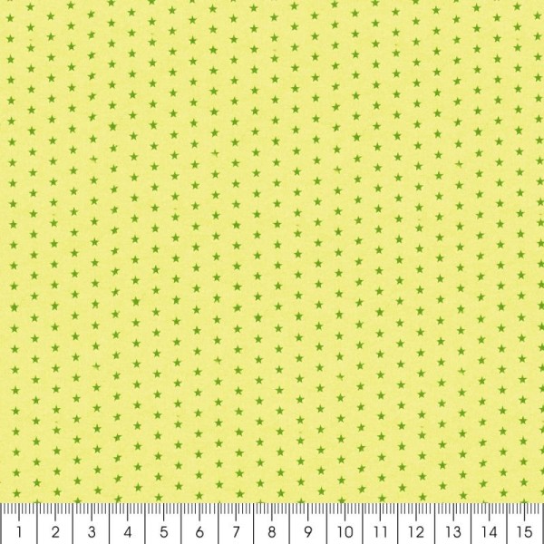 Tissu Frou Frou Jardin d'oliviers - Etoilé (312) - A la coupe par 10 cm (sur mesure) - Photo n°3