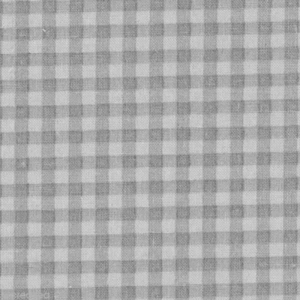 Tissu Frou Frou Taupe - Vichy (501) - A la coupe par 10 cm (sur mesure) - Photo n°1