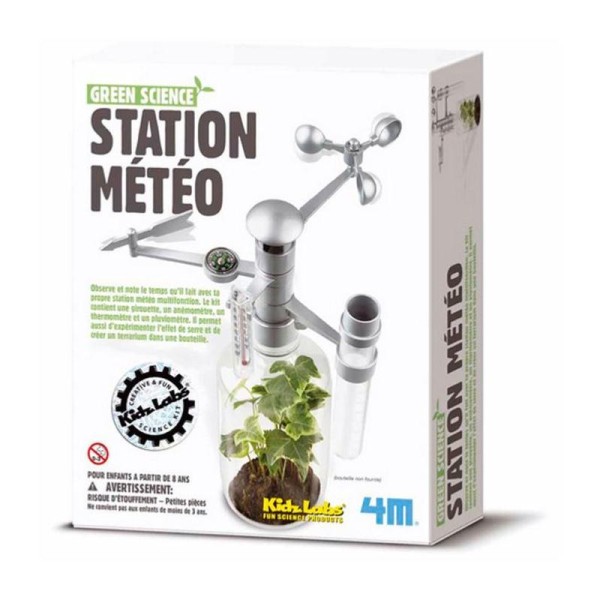 Fabrique une Station Météo multifonction 4M Green Science - Photo n°1
