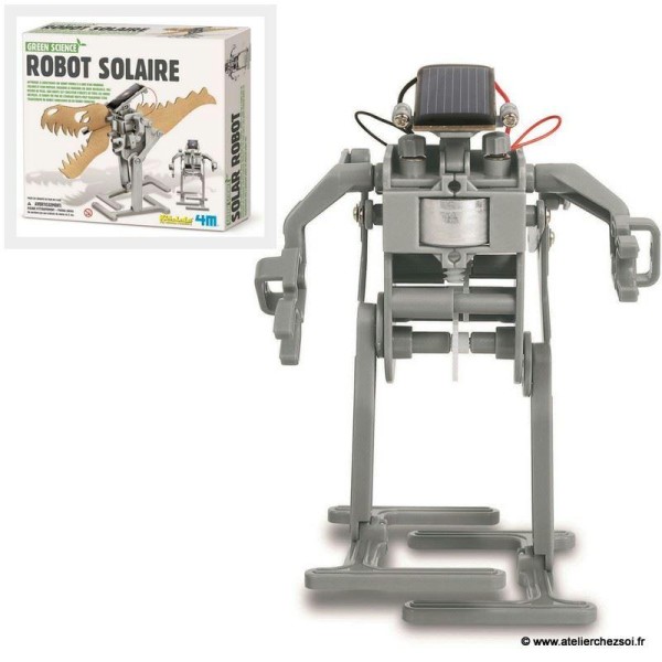 Fabrique un Robot Solaire - 4M Green Science - Photo n°1