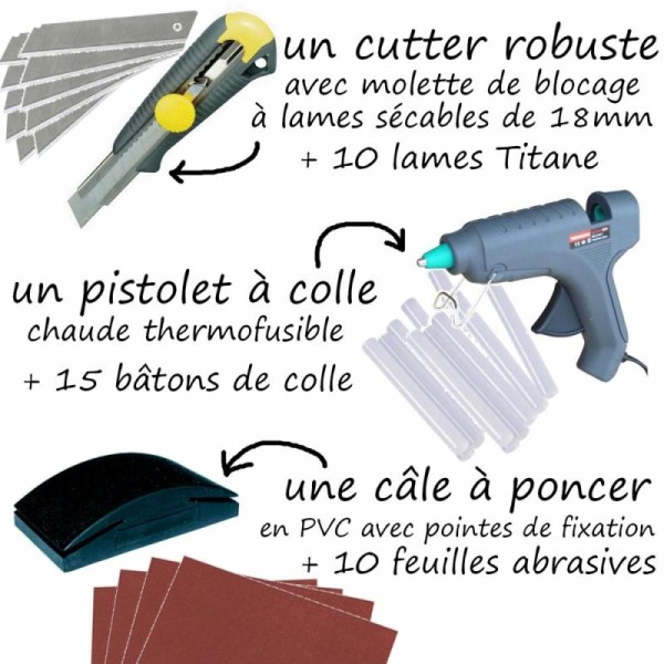 Pack Outillage Médium pour Meuble en carton - Cartonnistes - Photo n°2