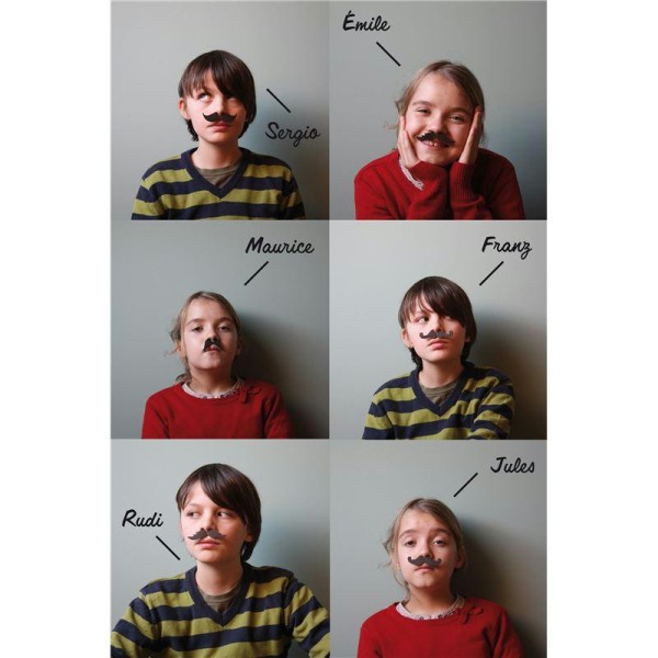 Kit 6 moustaches à clipper - Photo n°4