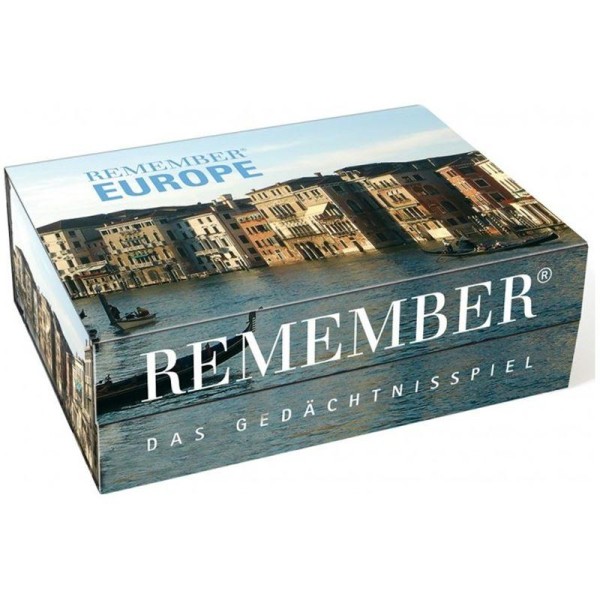 Jeu de Memory Europe 44 paires Remember - Photo n°1
